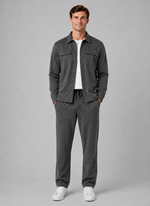 Men’s Two-Piece Overshirt & Pants Set – Relaxed Smart Casual Co-Ord