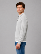 Men's Button Polo Knit Sweater – Lightweight Collared Pullover