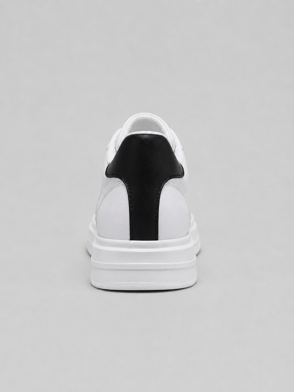 Men's Leather Sneakers – Low Top Lace Up Casual Shoes