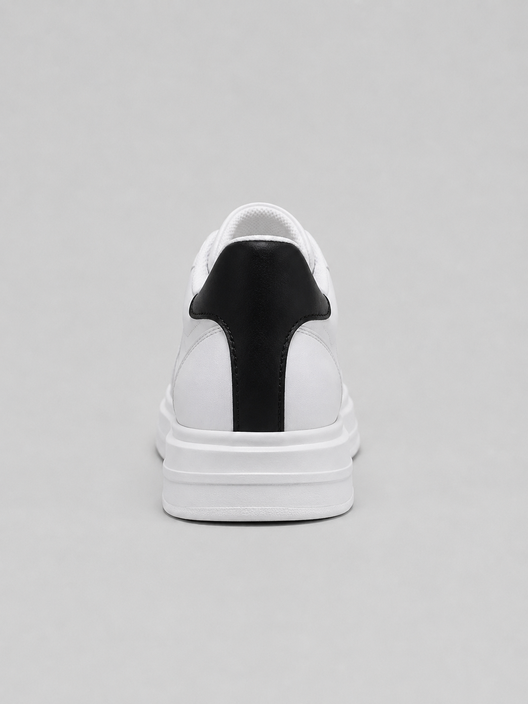 Men's Leather Sneakers – Low Top Lace Up Casual Shoes