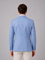 Men's Tailored Windowpane Blazer – Smart Check Suit Jacket