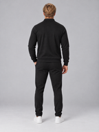 Men’s Textured Tracksuit – Full Zip Jacket & Jogger Pants Set
