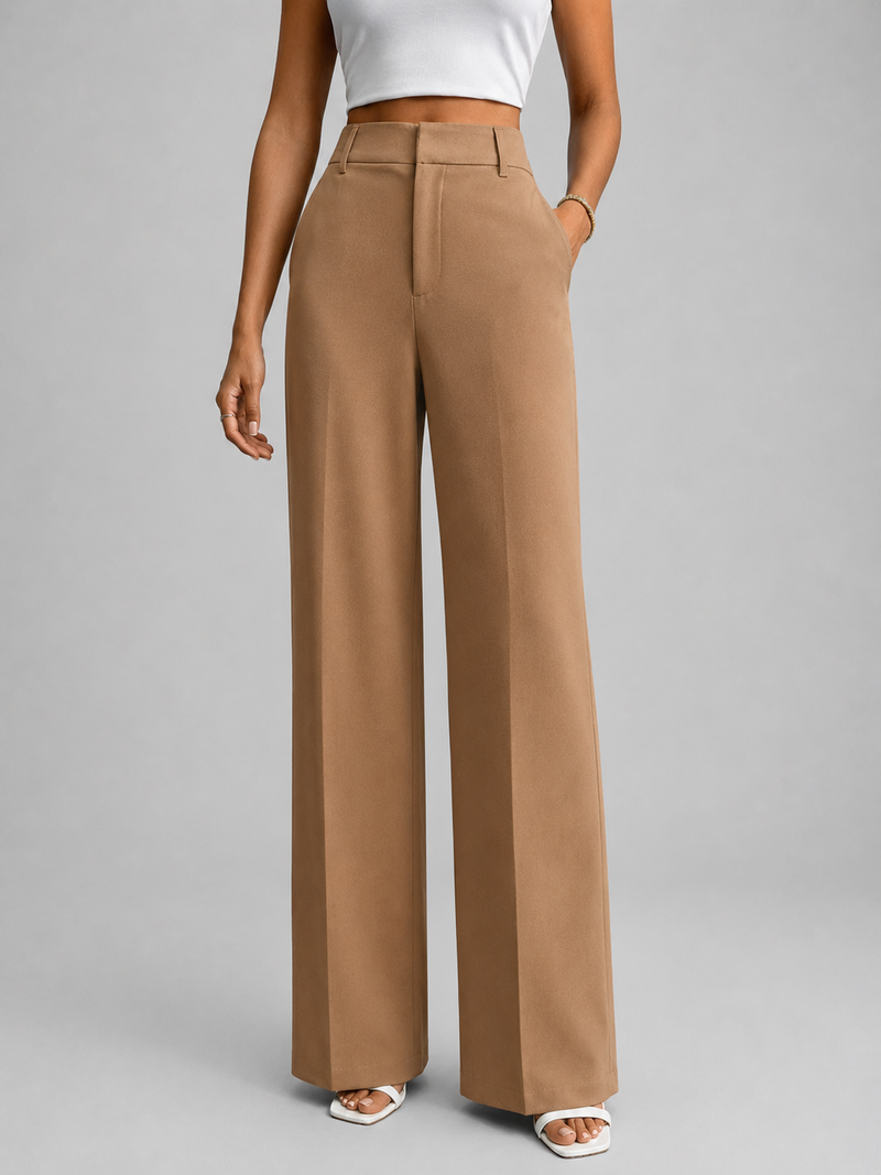Women’s High Waisted Wide Leg Pants – Tailored Everyday Style