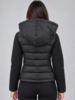 Women’s Hooded Puffer Jacket – Quilted Zip Up Winter Coat